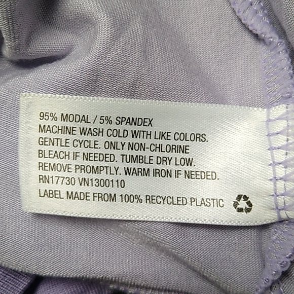 NWT Women's Beautifully Soft Fleece Tie Dye Lounge Sweatshirt - Size 1X - Picture 8 of 8